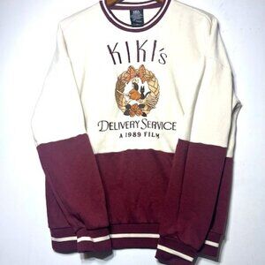 Studio Ghibli Kiki's Delivery Service Crewneck Sweatshirt Sz XS Feels Like Large